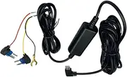 Dash Cam Hardwire Kit USB C - 12V-24V to 5V 2.5A USB C Hardwire Kit,Car Dash Camera Charger Fuse 3-Core Kit Power Cord for Automotive Truck, Low Voltage Protection