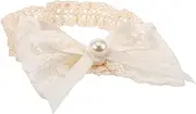 [FOMIYES] Lace Headband with Bowknot Elastic Hairband for Newborns Durable and Comfortable Hair Accessories Occasion