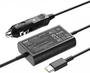 QYD 90W USB-C Car Charger Car Power Supply 12V-24V for Notebook Lenovo Yoga Thinkpad, 2021 MacBook Pro 14 Inch Macbook Pro 16 Inch 15 Inch, Surface Pro 8 Surface Book 2 Dell Acer Asus Laptop Charging