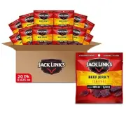 Beef Jerky, Teriyaki, Multipack Bags - Flavorful Meat Snacks for Lunches, Rea...