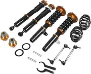 XTevu Coilover Suspension, damper strut kit Compatible with E46 330i 330Ci 1999-2005, adjustable shock absorber system