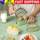 Electric Soft Hard Egg Boiler Auto Power Off Mini Breakfast Steamer for Home New