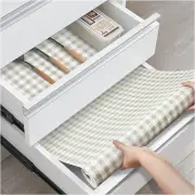 Drawer and Shelf Liner, Non-Slip Kitchen Cabinet Liners Non-Adhesive Thick Stron