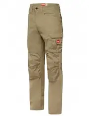2 X Mens Hard Yakka Legends Cargo Pant Workwear Khaki Y02202