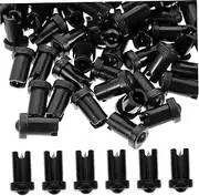 ASAKKURA 3sets Bottle Pins Replacement Needles Eyelash Bottle Nozzle Tips Lash Extension Supplies Set 100pcs*3