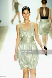 Sass & Bide WOLFNATION Dress NWT Metallic Grey VINTAGE Size 8 RUNWAY Free Post