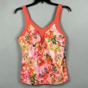 The North Face Womens Echo Lake Tank Size XL Built in Bra Swim Summer NWT
