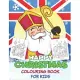 Happy Christmas Colouring Book For Kids: Father Christmas Coloring book for Kids (UK Edition )