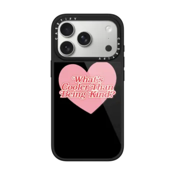 iPhone 17 Pro Glaze Case MagSafe Compatible Cooler Than Being Kind Phone Case by Quotes by Christie