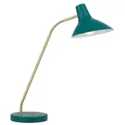 Farrah Green Mid-Century Modern Adjustable Desk and Table Lamp