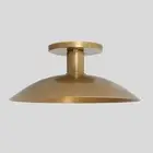 1 Light Wall Light Modern Brass Sputnik Ceiling Flush Mount Chandelier