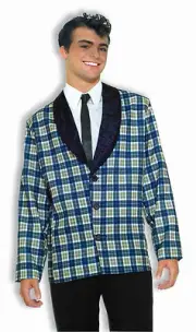 DELUXE 50's MENS JACKET FLIRTIN' WITH THE 50's GOOD BUDDY STD SIZE BUDDY HOLLY
