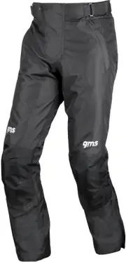 GMS-Moto Starter, textile pants , color: Black , size: Short 7XL