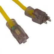 Bayco SL-759L 100' OSHA NRTL Compliant Extension Cord with Lighted Outlet
