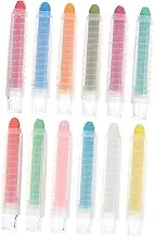 Chalk Pencils 12pcs Multi-function Drawing Chalk Dust for Boys and Girls Artists