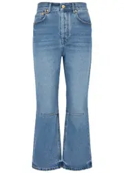 Jacquemus Le De-Nîmes Court Flared Jeans - Denim - 26 (W26 / UK8 / S) 26 (W26 / UK8 / S)
