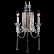 Varaluz 270W02TR Barcelona Wall Sconce Transcend Silver