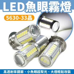 Xilla 5630-33晶 LED魚眼霧燈 爆閃大燈 360度爆亮 爆亮 LED 聚光大燈 大燈 聚光 Gozilla