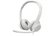 Logitech H390 USB Headset Off - White [981-001287]