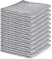10PCS Set Non-Scratch Steel Wool Dishcloth - Multi Purpose Wire Dishwashing Rags Kitchen Towels and Dishcloths Sets Durable Cleaning Pads Bathroom Home Essentials Cleaning Supplies Tools