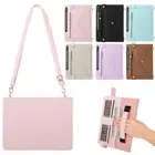 For Samsung Galaxy Tab S10 S9 Ultra S9 FE Plus Crossbody Business Folio Case