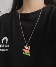 SpongeBob SquarePants Patrick Hot Funny Cute Charm Necklace
