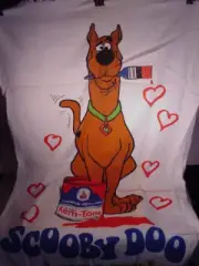 Vintage 1973 Scooby Doo Beach Towel MIB Cartoon Character Hanna- Barbera TV HB