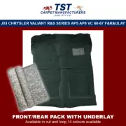 MOULDED CAR CARPET FITS (J03) CHRYSLER VALIANT R&S SERIES AP5 AP6 VC F&R + ULAY