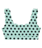 [Marysia Bumby] Marysia Bumby Palm Springs polka-dot bikini top Y 4 green
