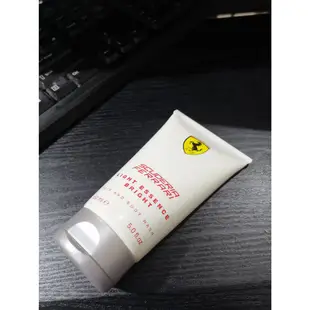 Ferrari Life Essence Bright 光元素淡香水沐浴精 150ml 無外盒 二手新品