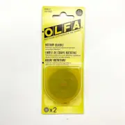 OLFA Rotary Blades, 2 blades, 45mm - NEW