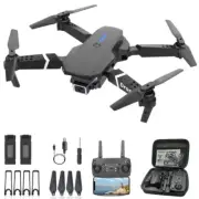 MOCVOO Drone With 1080P Camera Adults Beginners Kids Foldable RC A-Black