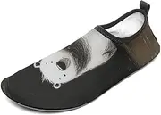 [BTCOWZRV] Water Shoes for Women Men A Simple Painting Water Sports Shoes Slip-on Breathable Lightweight Athletic Aqua Sock