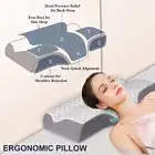 Memory Foam Pillow for Neck and Shoulder Pain, Ergonomic Orthopedic