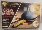 Vintage Nordic Ware Electric Crepe Maker #85000 Heavy Cast Aluminum NEW NOS
