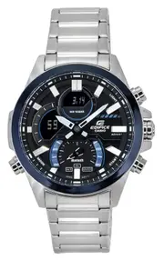 Casio EDIFICE Smartphone Link Bluetooth Alarm Timer ECB-30DB-1A 100M Mens Watch