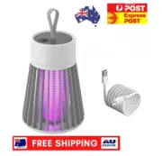 Electric Mosquito Killer Bug Zapper Lamp Portable USB LED Indoor Outdoor Light