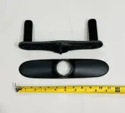 Delta RP70714BL RP70714 11" Escutcheon Plate Matte Black for 9113-dst 9913-dst