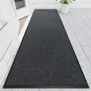 Naturei Front Door Mat 3' x 10' Heavy Duty Indoor Outdoor Welcome Mat for Ent...
