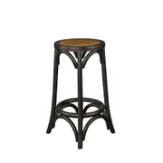 [Florabelle Living] Kai Elm Wood Stool Black