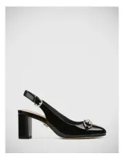 [Wittner] Kari Patent Leather Slingback in Black