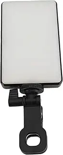 DSLR Lighting Video Fill Lamp, 120 LED Beads RGB Photography Light with Battery Display and 20 Lighting Effects for Camera,Portable Studio Streaming