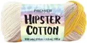 Premier Yarns Hipster Cotton Yarn-Sunset Aesthetic (Pack of 3 Skein)