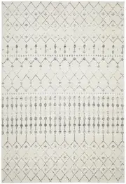 Chrome Elsa Rug In Silver