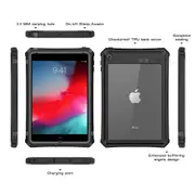 Generic iPad Mini (7.9') (5th/4th Gen) WaterProof Case Black - Support Smart Control Keyboard, 360 Rotation, DustProof, SnowProof, IP68