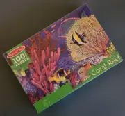 Discontinued Melissa & Doug Coral Reef 100 piece Jigsaw Puzzle NEW Sealed