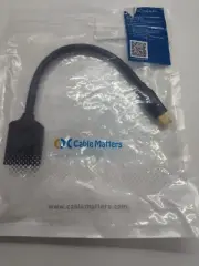 Mini Male DisplayPort to Female DisplayPort Cable Mini DP to DP Adapter