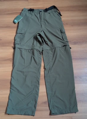 Boy Scout Pants Youth Large Convertible Zip Off Switchback Cargo Hiking Gorp