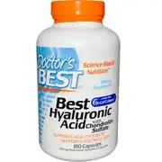 Doctor's Best Hyaluronic Acid with Chondroitin Sulfate 180 VCaps