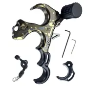 Compound Bow Aid Releaser with Wrist Straps and Adjustment Tool,Archery Relea...